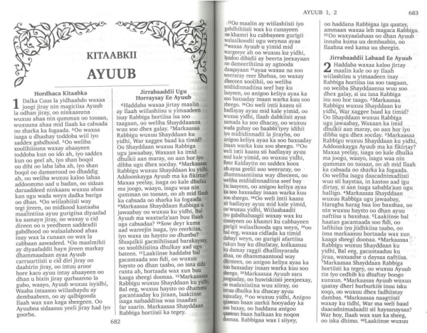 Bibel, Somali